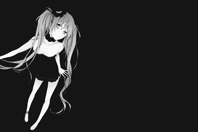 Black And White Hatsune Miku   Vocaloid Wallpapers   Anime ...