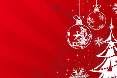 Red And White Christmas Wallpapers