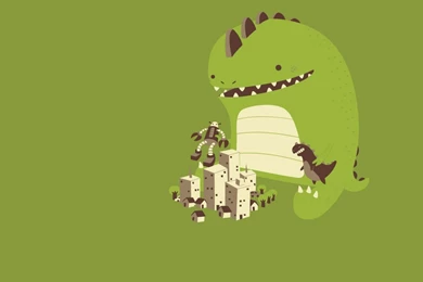 Dinosaur Comics Funny Playing Simplistic Wallpapers   (