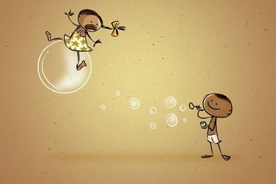 Wallpapers   Bubbles By Anoop pc   Customize.org