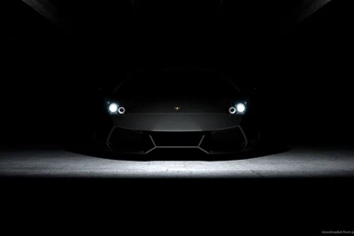 Download 1366x768 Lamborghini Aventador Lp700 In Dark Wallpapers