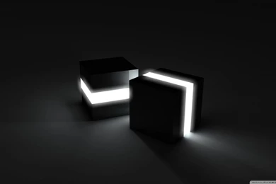 Black Cubes HD Desktop Wallpapers : Widescreen : High Definition ...