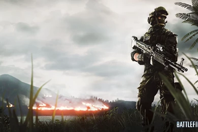 Battlefield 4, Support Soldier   2560x1440   WHQD 16/9 (Wide Quad ...