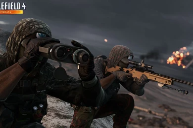 Battlefield 4, Recon Soldiers Sniping From The Mountain ...