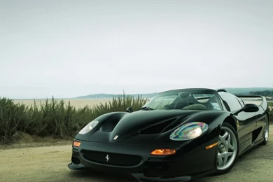 Black Ferrari Wallpapers And Images   Wallpapers, Pictures, Photos