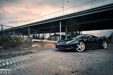 Top Stunning Black Ferrari 458 Images For Pinterest