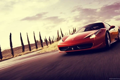 Download 1366x768 Ferrari 458 Italia Wallpapers