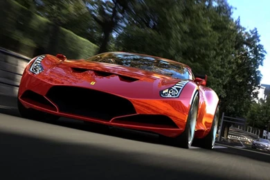 Slideshow Photo: Red ferrari wallpaper 1366x768 1109020