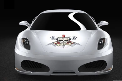 1280x800 Ferrari Calavera Front Full Desktop PC And Mac Wallpapers
