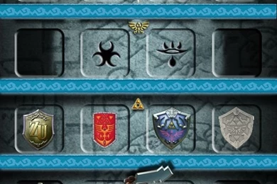 Legend Of Zelda iPhone 5 Shelf Wallpapers