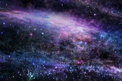 Fantasy Art Star Tree Sky Space