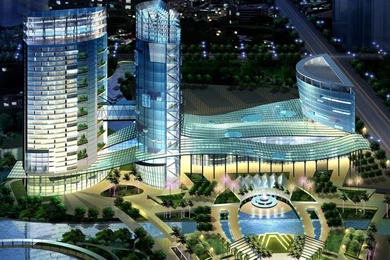 Futuristic 3D City iPad Wallpapers Download