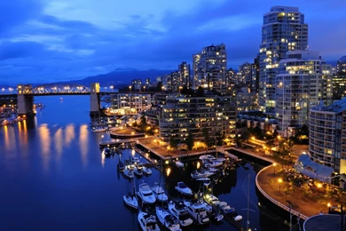 Monaco City At Nigh Wallpapers Download