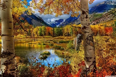Mountain Autumn HD Desktop Wallpapers : High Definition ...