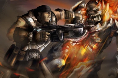 MARCUS FENIX By AlexisUnderwoodArts On DeviantArt