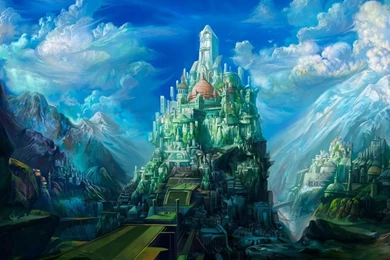 Art Abstract Castle Palace Wallpapers Best