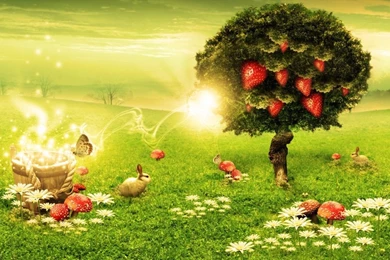 3D Nature Wallpapers 1366x768   Wallpaper.