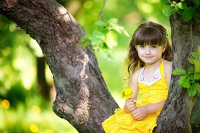 Cute baby girl in yellow dress 1280x720.jpg