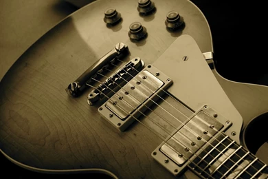 Cream colored Electric Guitar Wallpapers 29361