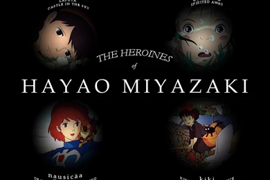 The Heroines Of Hayao Miyazaki By UberMan5000 On DeviantArt