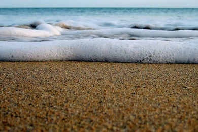 1920x1080 Sand Wave Beach Wallpapers