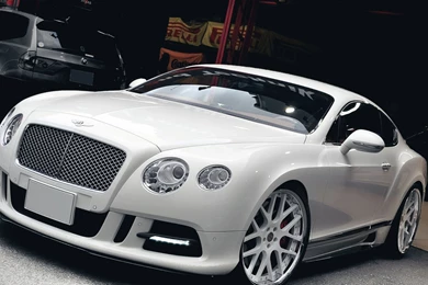 Download Wallpapers 2560x1440 Cars, Tuning, Bentley, Garage Mac ...