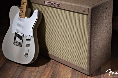 Download 1366x768 White Guitar Wallpapers