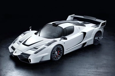 Cool White Ferrari Cars Modification Wallpapers