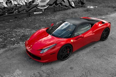 Red Ferrari 458 Italia Wallpapers