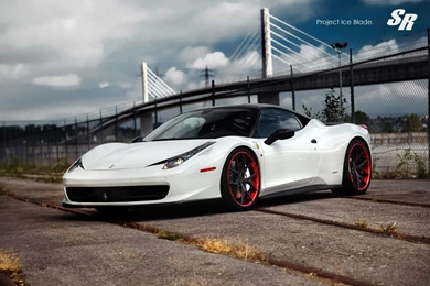 Ferrari 458 Italia White HD Wallpapers   Image