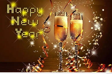 Cute wish Happy new year champagne HD wallpaper for 2016.jpg