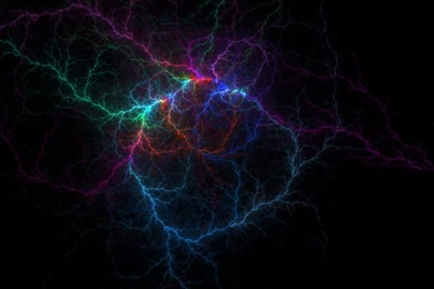 Lightning Large Colorful Abstract Hd Wallpapers   (