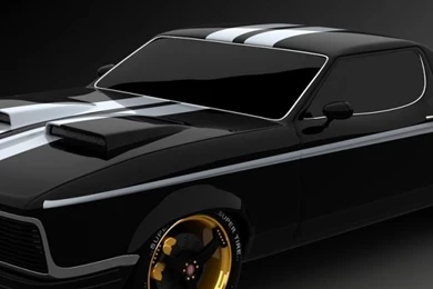 640x960 Black Racing Sports Car Iphone 4 Wallpapers