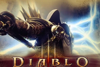 Download Wallpapers 3840x1200 Desu, Diablo Iii, Tyrael, Wings ...