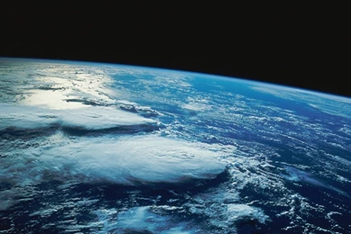 Hurricane Clouds On The Earth's Surface Wallpapers And Images ...