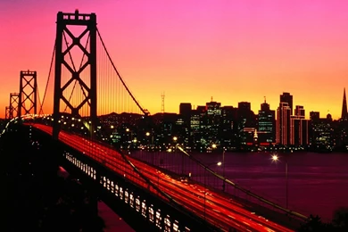 Buildings & City: Treasure Island View, Bay Bridge, San Francisco ...