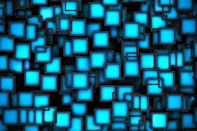 Download Wallpapers 2560x1080 Black, Blue, Bright, Squares ...