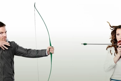 Download Wallpapers 2560x1080 Arrow, Stephen Amell, Katie Cassidy ...