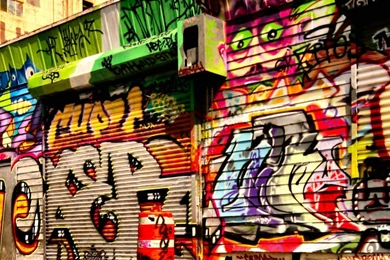 Dual Wide Graffiti Wallpapers HD, Desktop Backgrounds 3840x1200