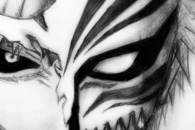 HDscreen: Bleach Hollow Ichigo Drawings Desktop Bakcgrounds