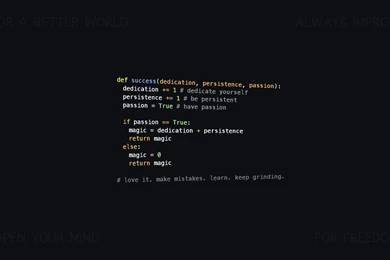 A Motivational Python/programming Wallpapers [1920x1080]. Let Me ...
