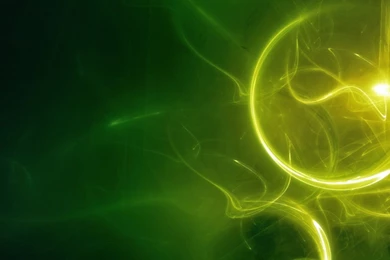 Download Wallpapers 2560x1024 Green, Lines, Circle Dual Monitor ...