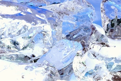 1366x768 Cool Ice Block Desktop PC And Mac Wallpapers