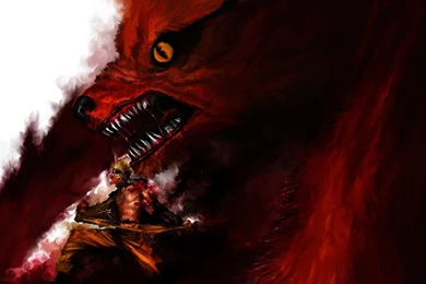 Anime Girl Wolf Red Wallpapers