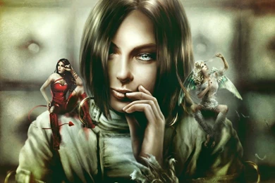 Download Fantasy Girl Devil Angel Wallpapers