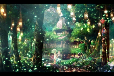 Scenic Anime Backgrounds Wallpapers 142745