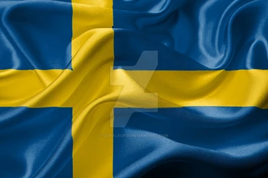 Kingdom Of Sweden Realistic Flag By JuDalei2k11 On DeviantArt