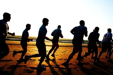 Male Gent Running Sport