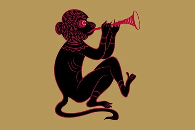Monkey Playing The Trumpet Wallpapers   Free Wide HD Wallpapers
