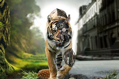 Tiger Robot Wallpapers